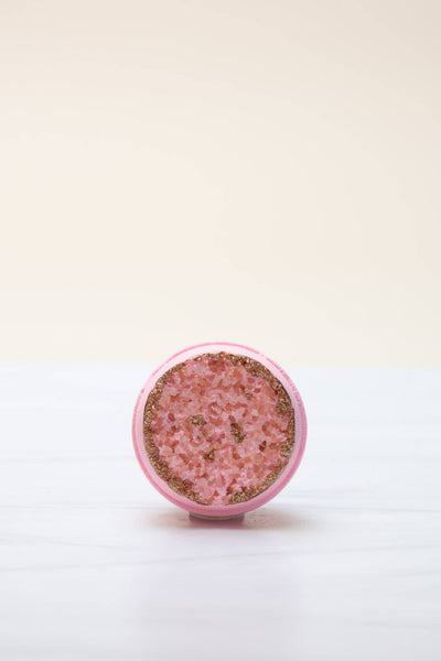 Crystal bath bomb - Rose Quartz