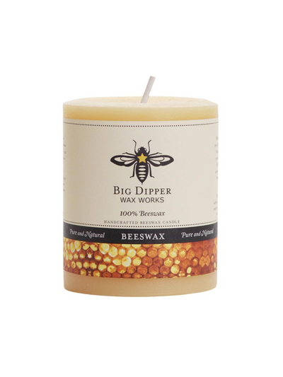 Pure Beeswax Pillar