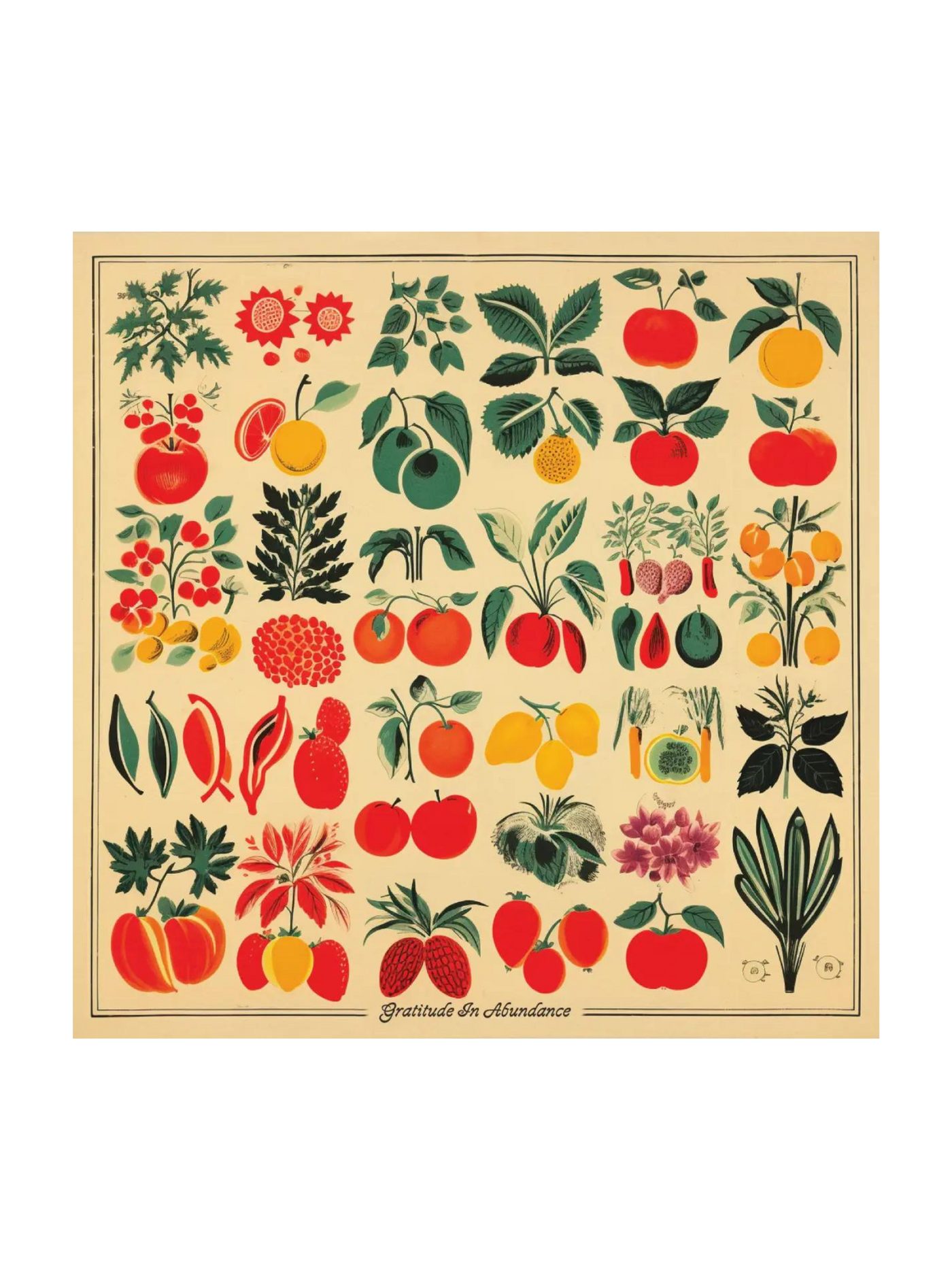 'Gratitude in Abundance' Print