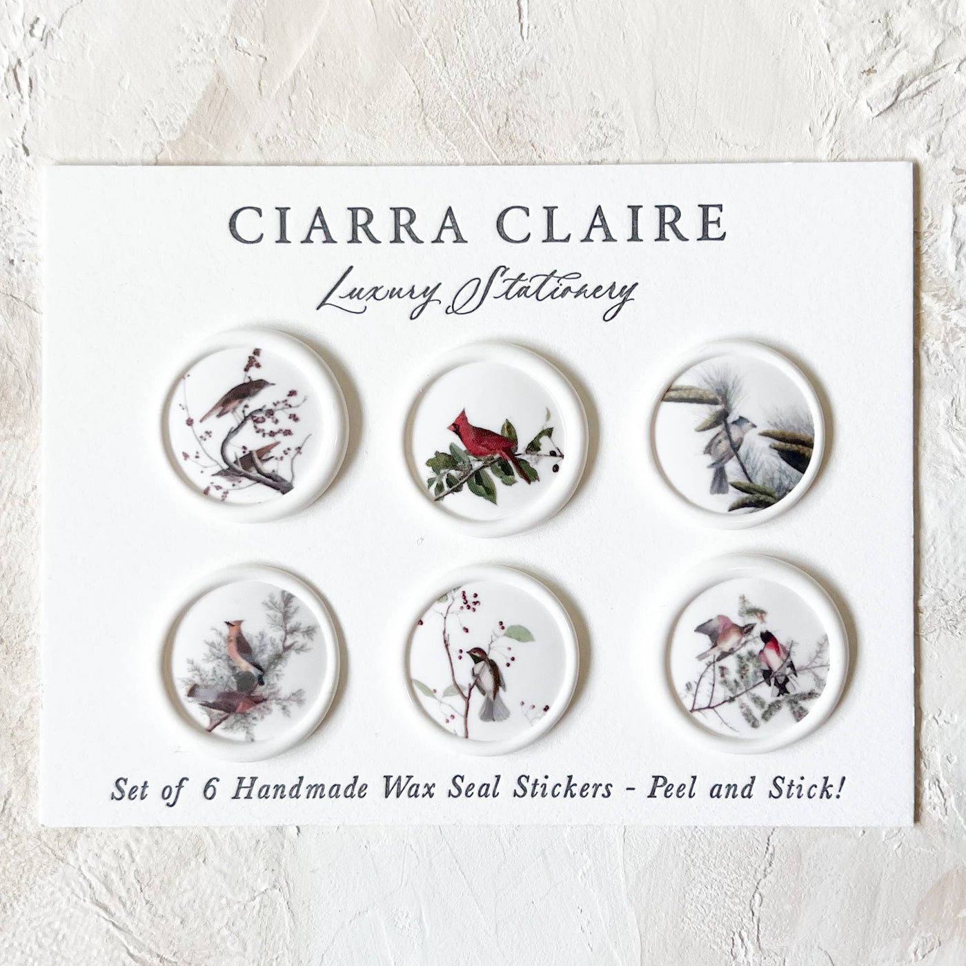 Birds & Berries | Set of 6 Wax Seals