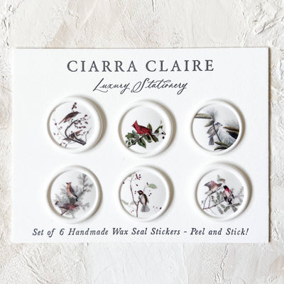 Birds & Berries | Set of 6 Wax Seals