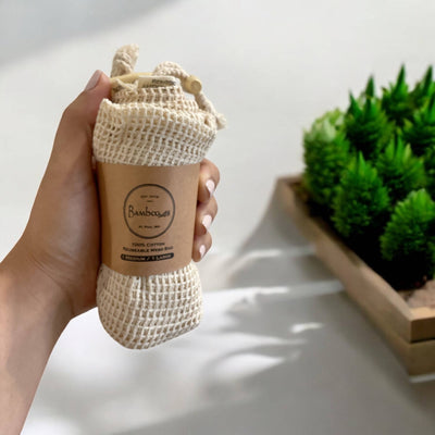 2 Pack Organic Cotton Mesh Produce Bags