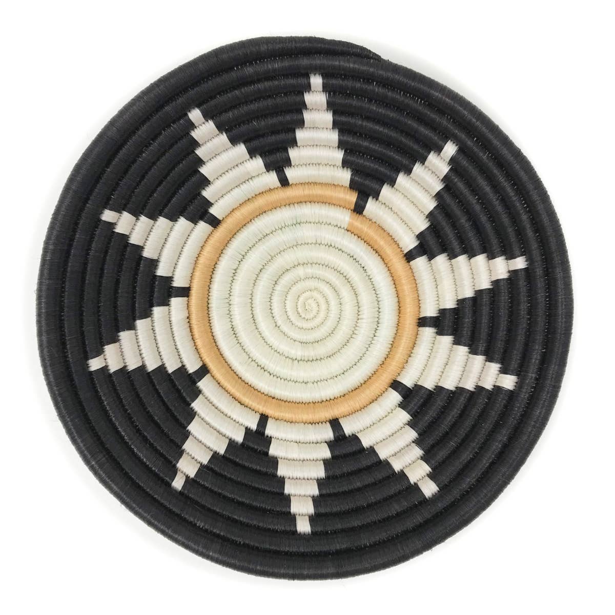 Zuba Woven Bowls: Black - Large