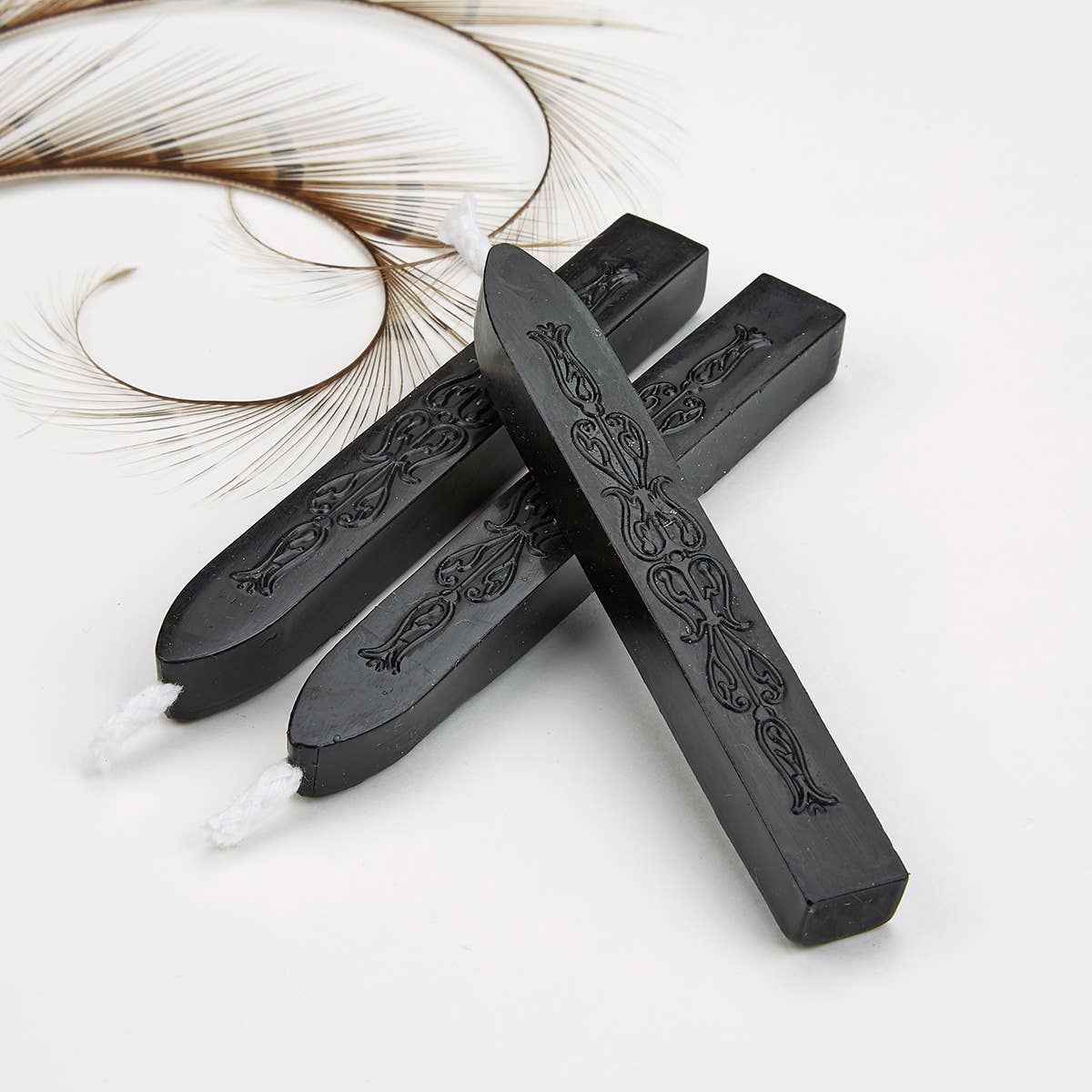 Sealing Wax Sticks with wick - Goldenrod