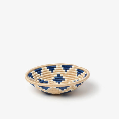 Akaneri Woven Bowls Black Diamonds - Small