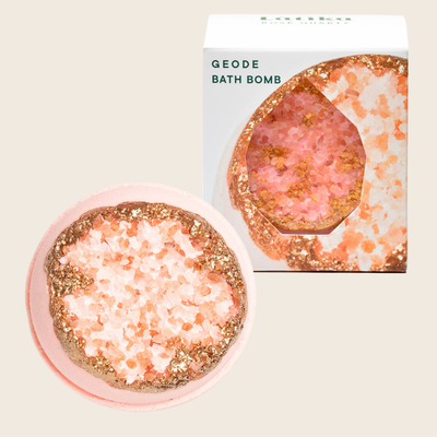 Crystal bath bomb - Rose Quartz