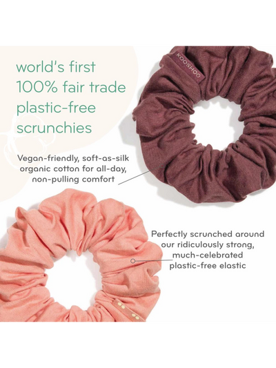 Plastic-Free Hair Scrunchies