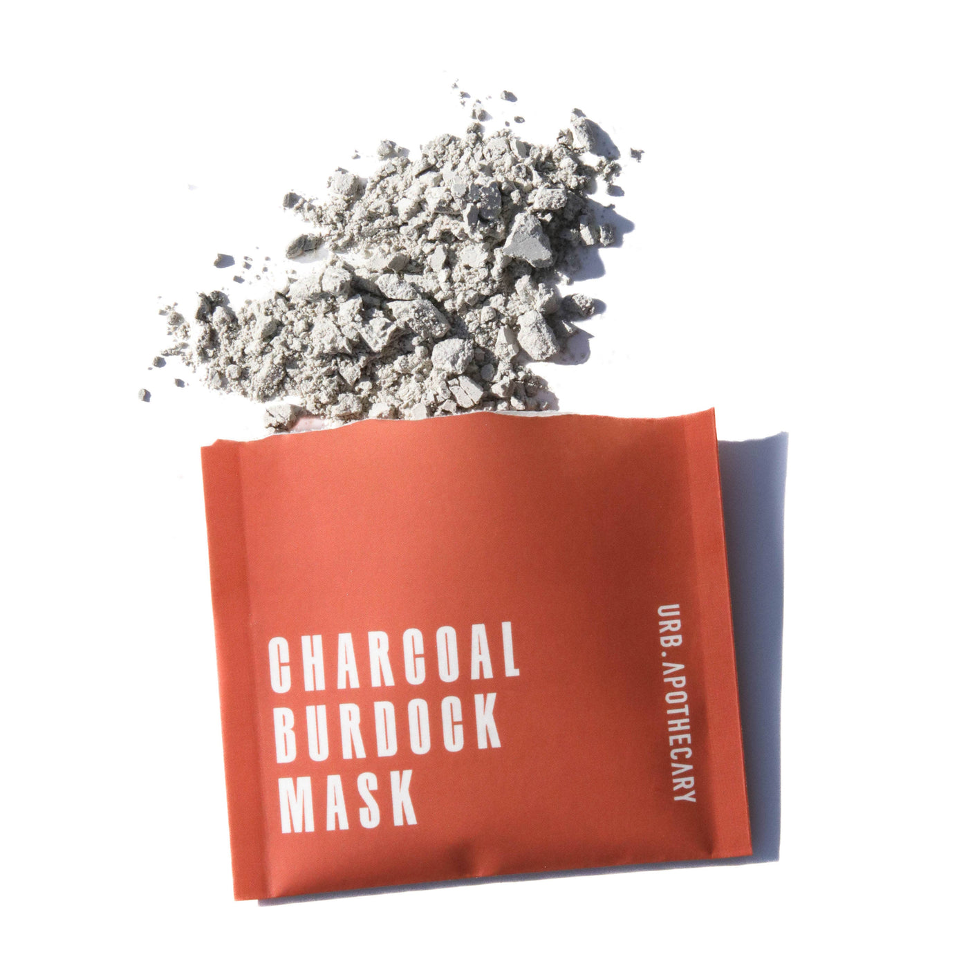 Charcoal Burdock Mask Sample in Biodegradable Envelope
