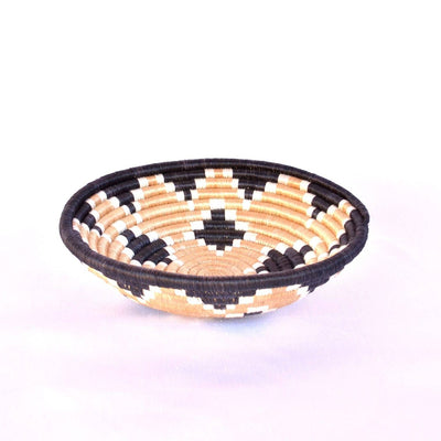 Akaneri Woven Bowls Black Diamonds - Small
