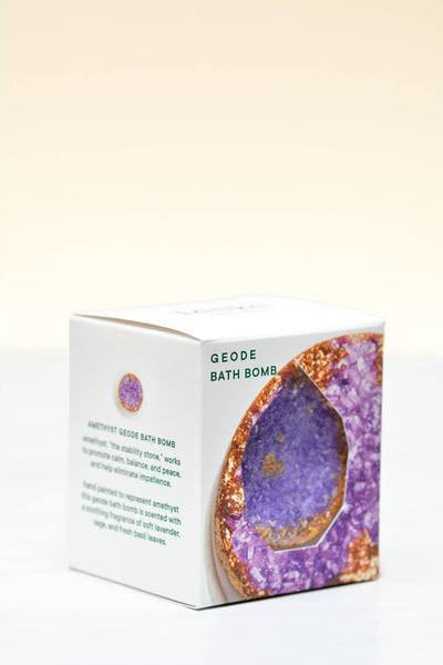 Crystal bath bomb - Amethyst 💎