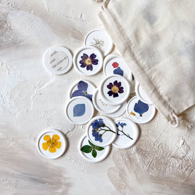 Pressed Flowers | Set of 6 Wax Seals