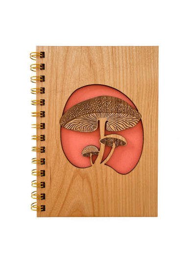Hereafter - Mushrooms Wood Journal