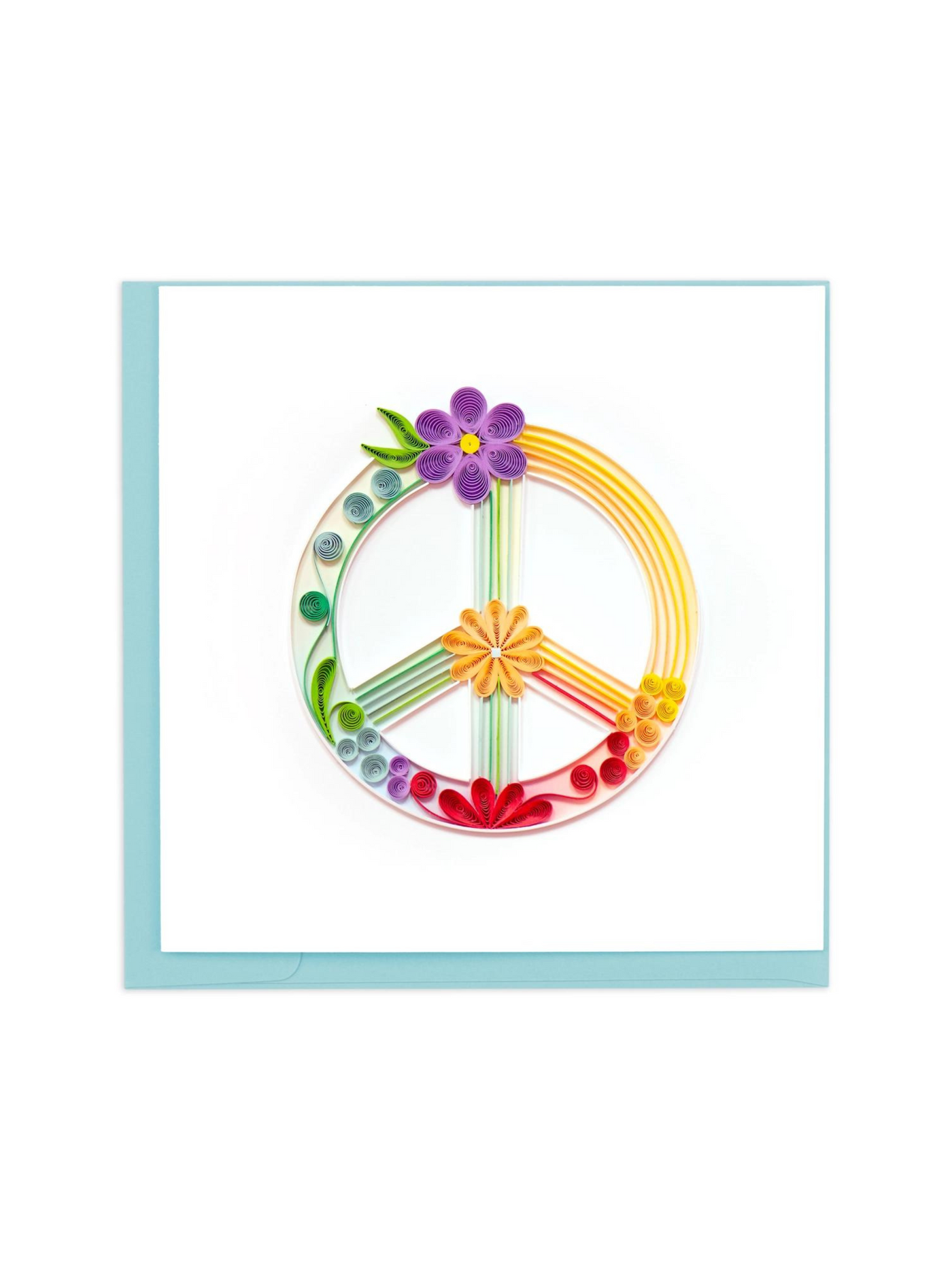 Peace Sign Quilling Card