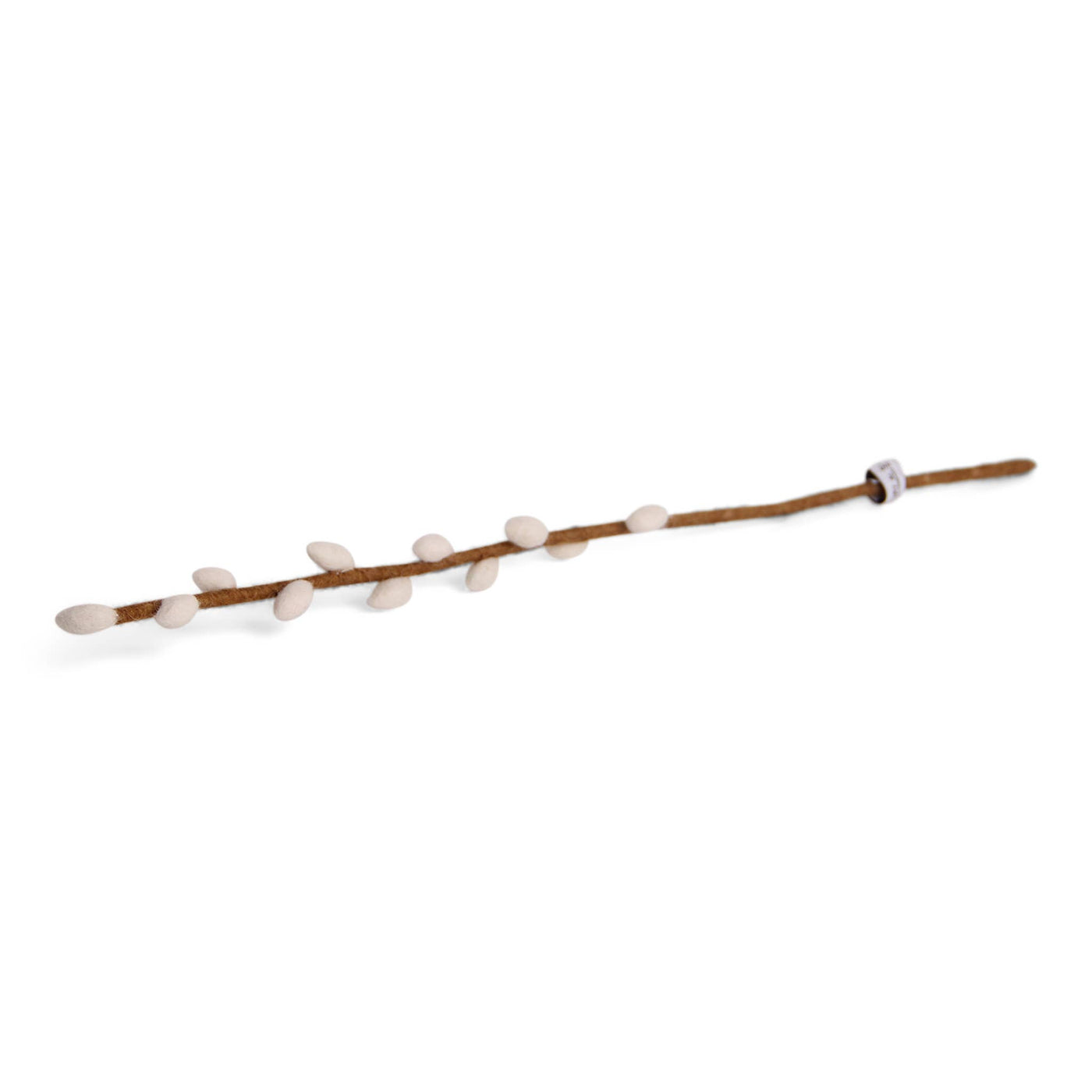 Felt Willow Short Branch - White