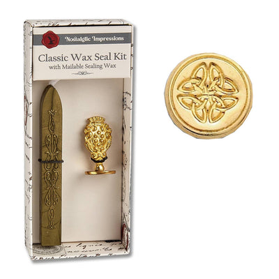 Florentine Brass Stamp  Wax Seal Kits - Bee