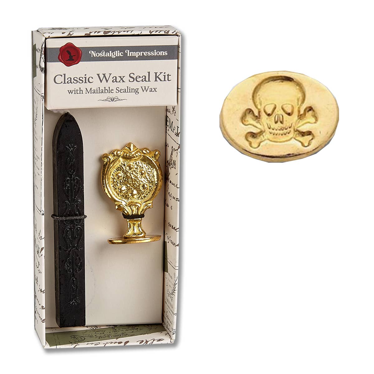 Florentine Brass Stamp  Wax Seal Kits - Bee