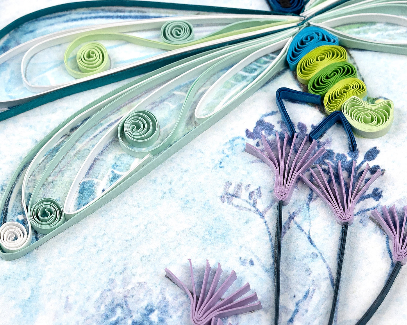Emperor Dragonfly Quilling Card