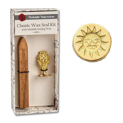 Florentine Brass Stamp  Wax Seal Kits - Bee