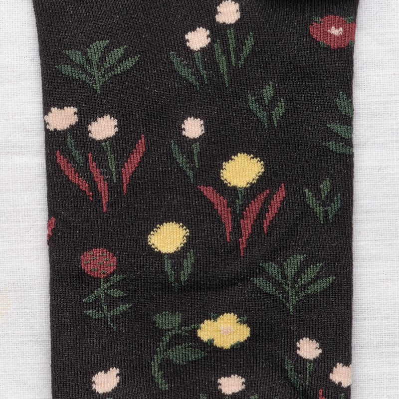 Semis Faux Black Ankle Socks