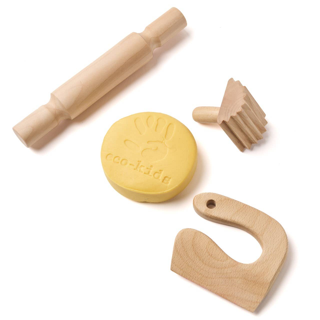 Eco Dough Wooden Tools