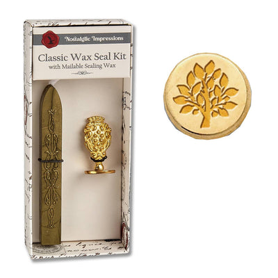 Florentine Brass Stamp  Wax Seal Kits - Bee