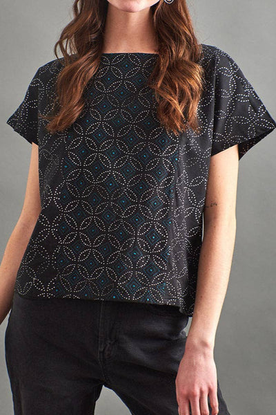 Cara Top - Ikigai Black