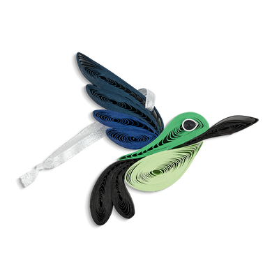 Quilled Bird Ornaments Box Set