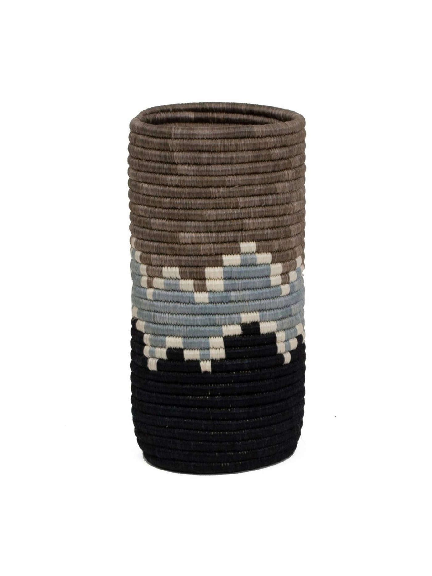 Taupe + Black Bahari Vase