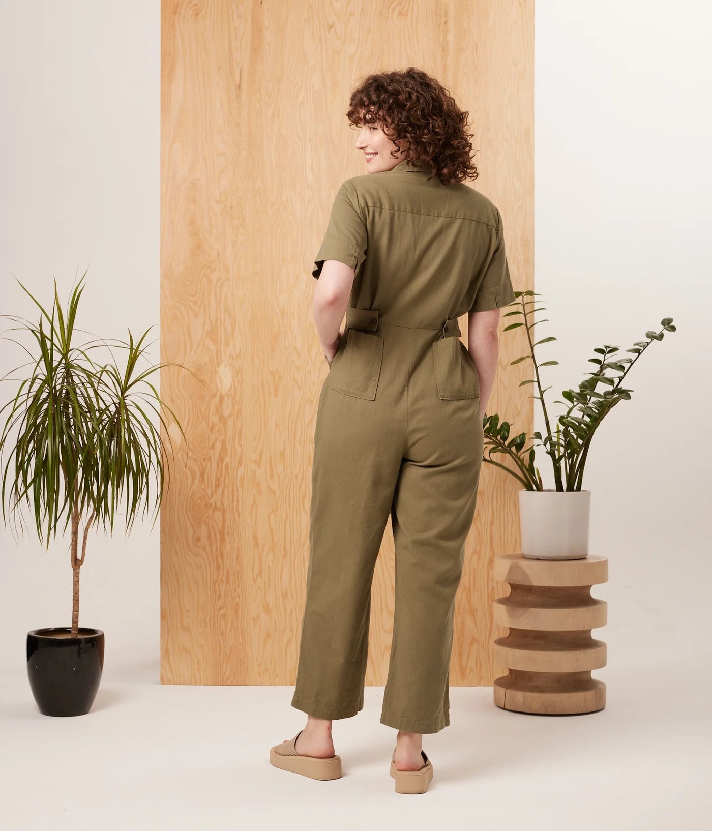 Gemini Jumpsuit - Army Green