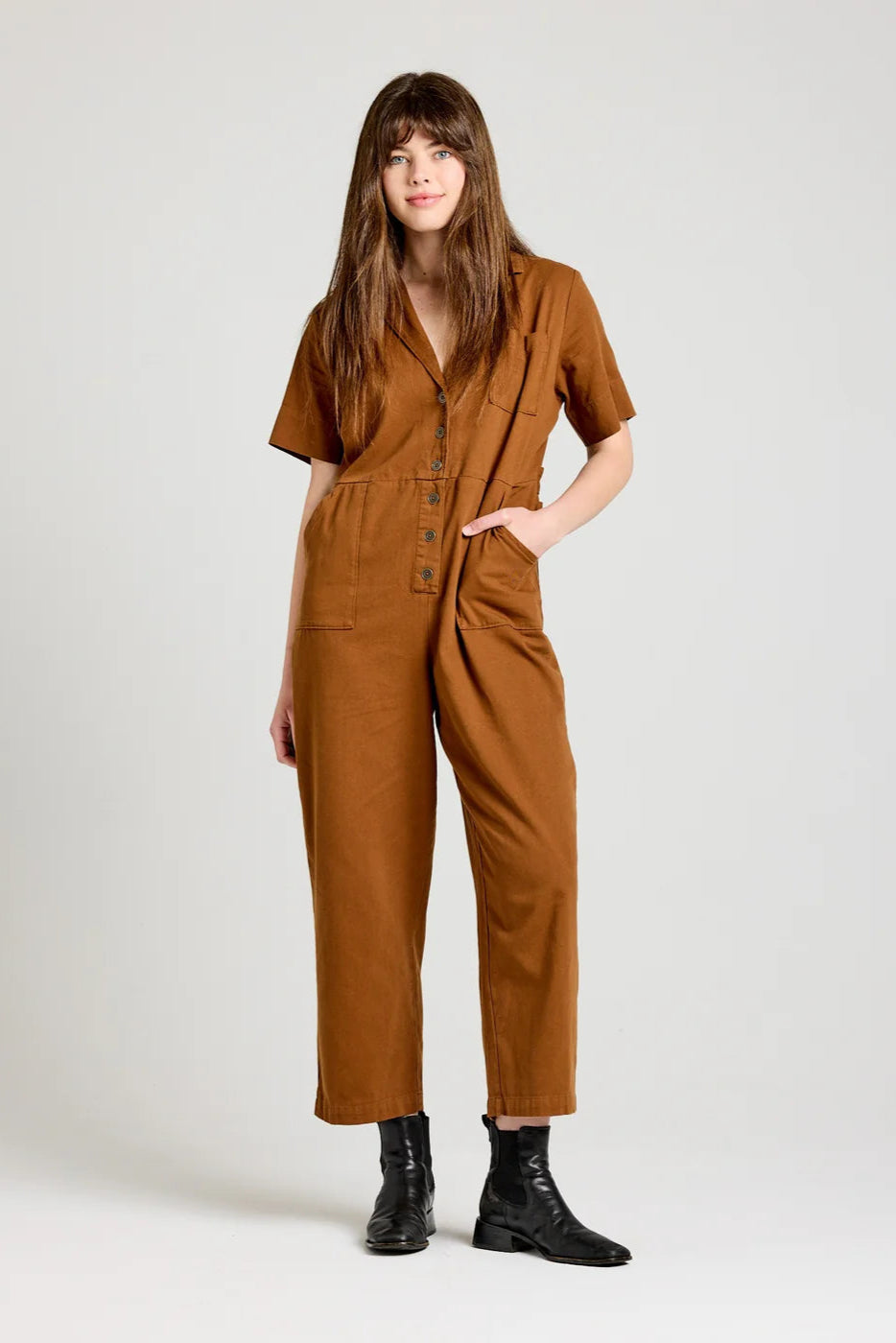 Gemini Jumpsuit - Spice