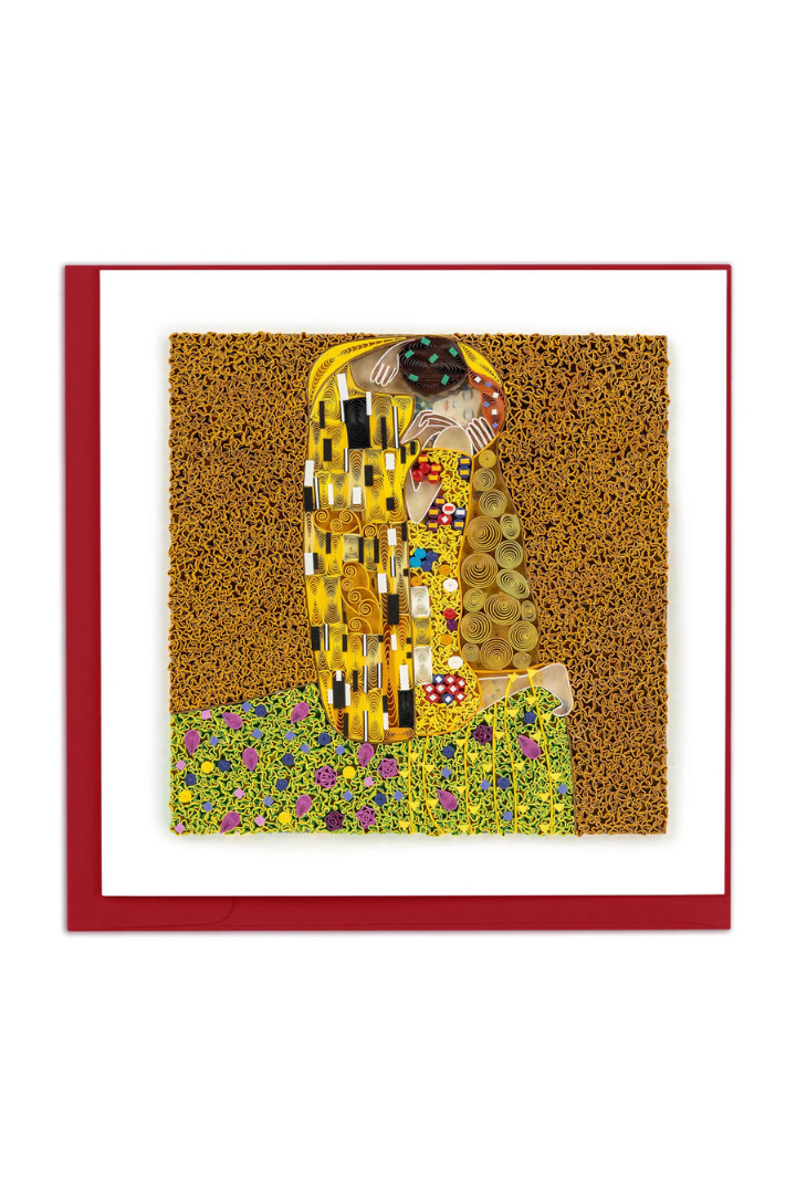 Artist Series: The Kiss Klimt Greeting Card