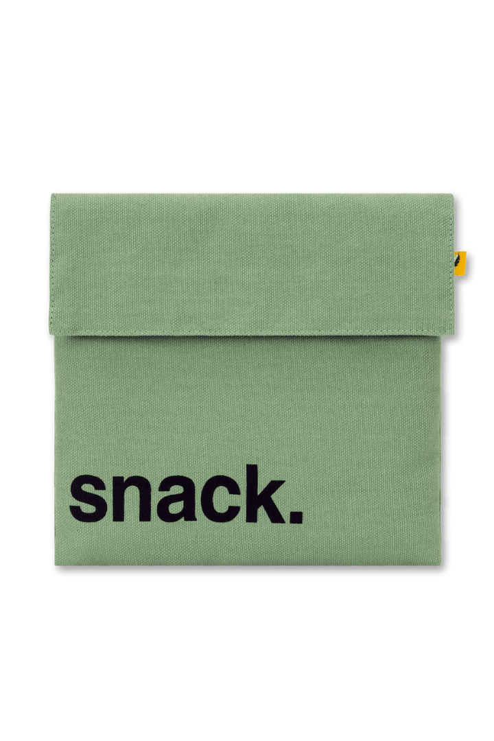 Flip Snack Bag 'Snack' Moss