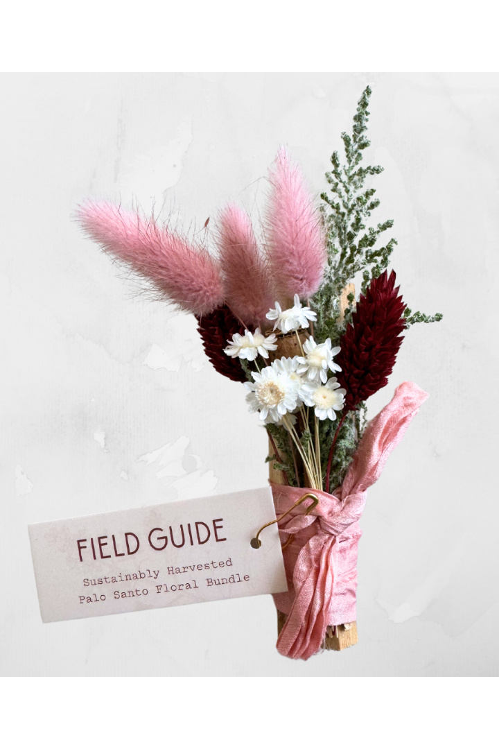 Pink Cloud Palo Santo Floral Bundle