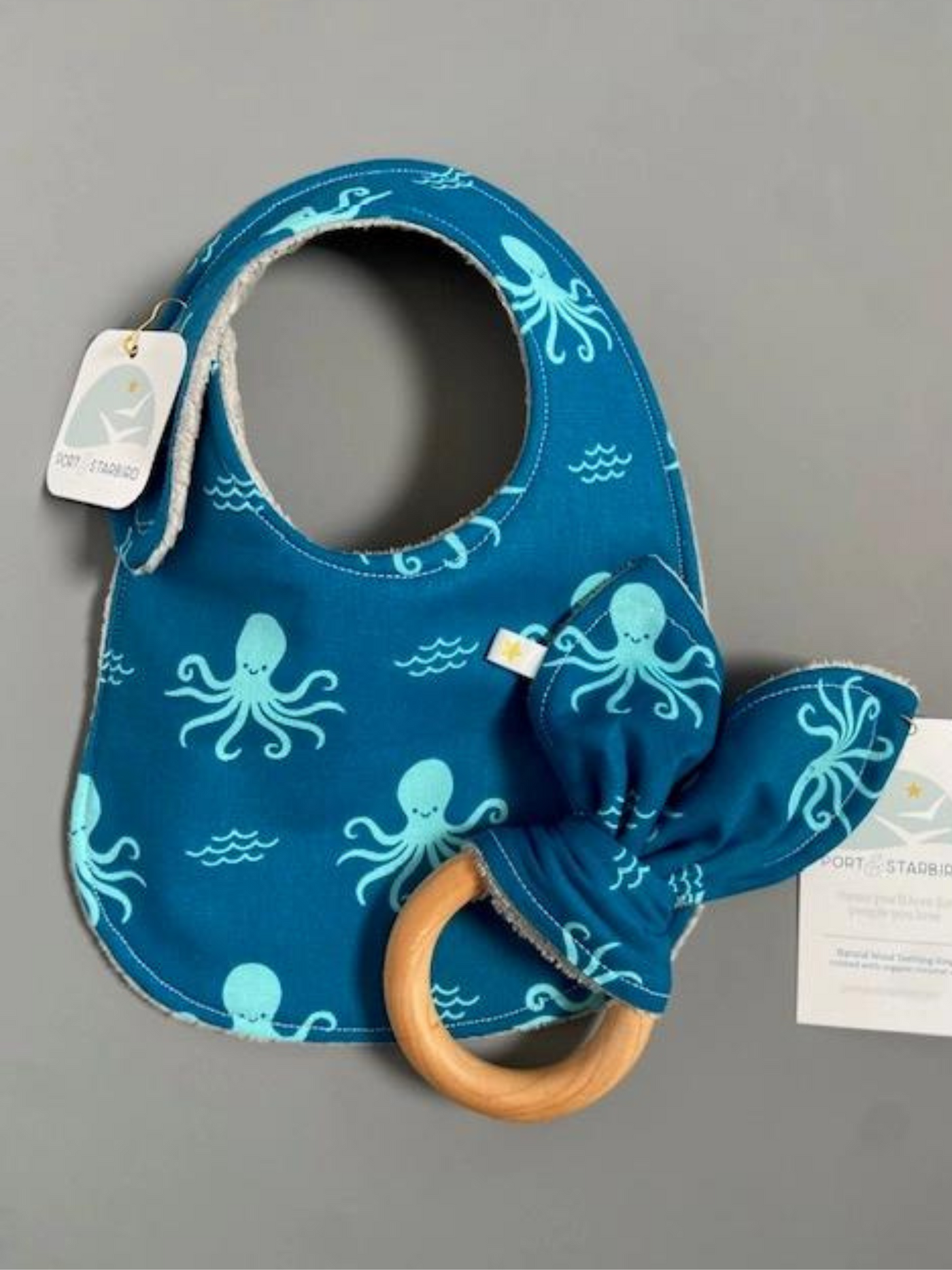 Octopus's Garden Bib