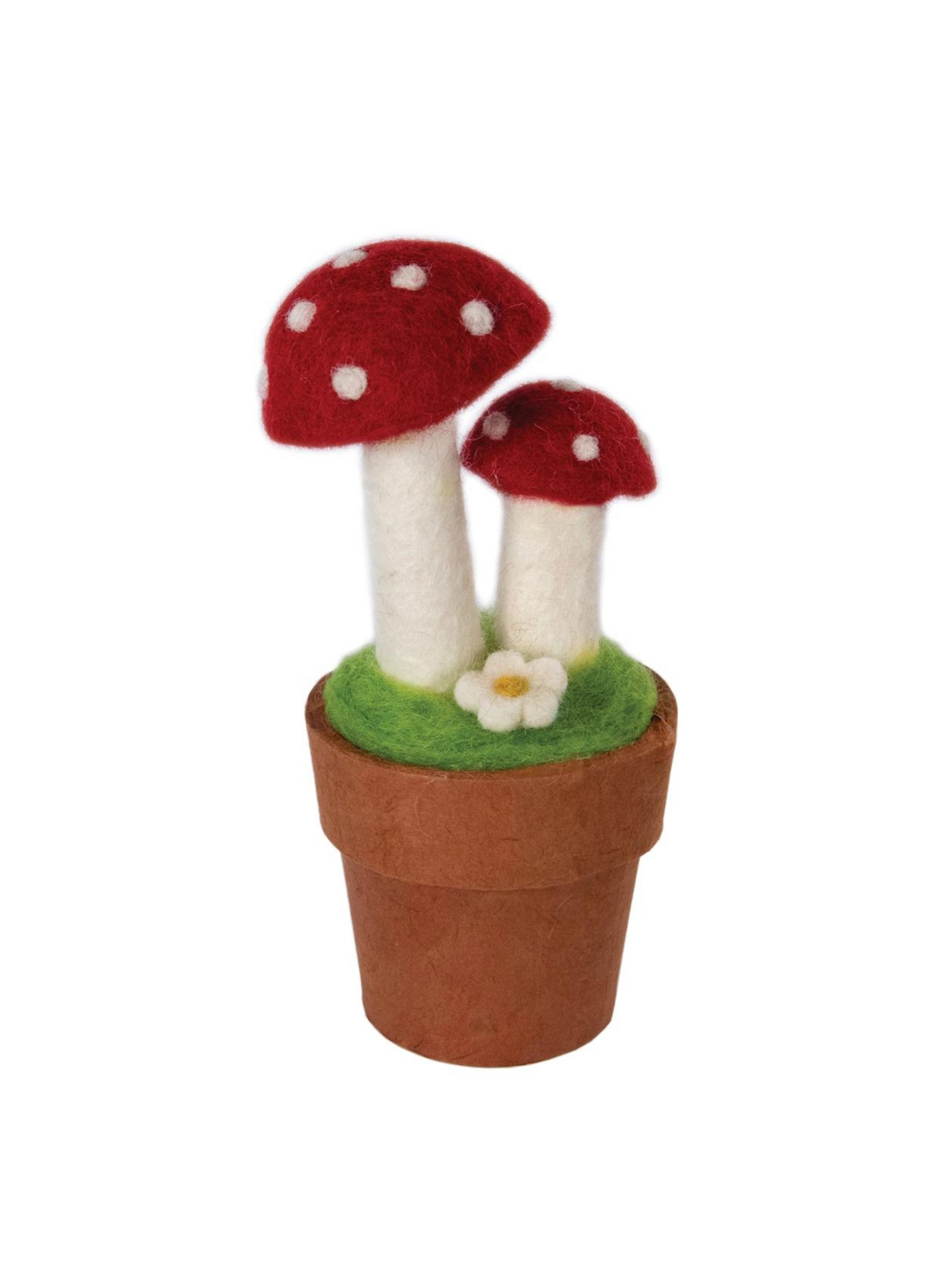 Twin Fairy Mushroom Potted Plant