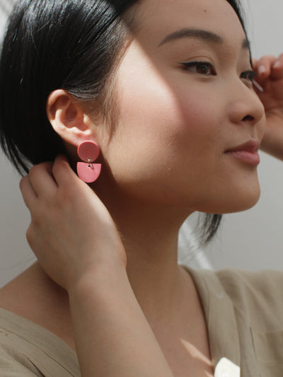 Mojave Backflip Clay Earrings