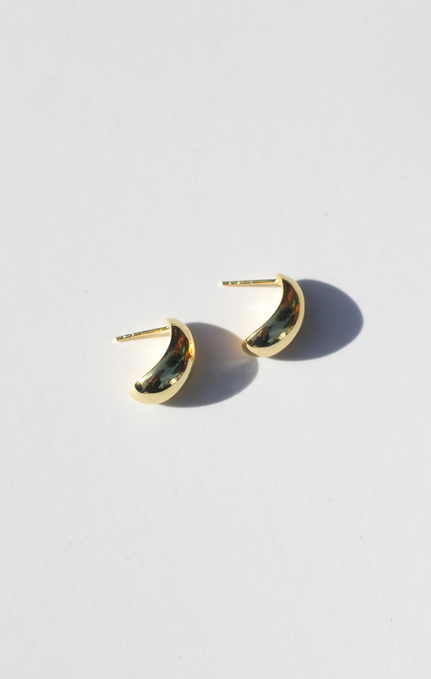 Luxe Gold Huggie Earrings