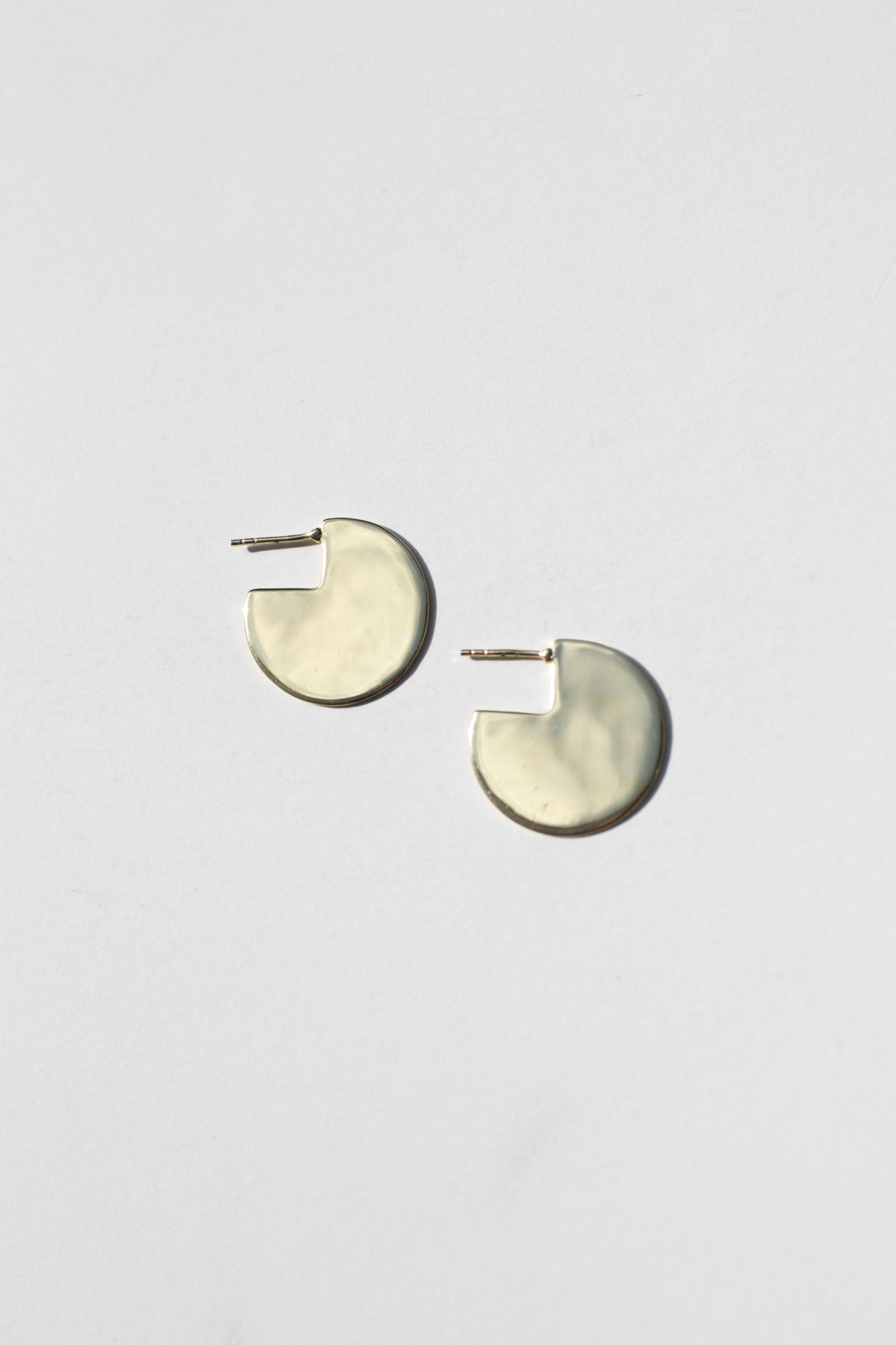 Luxe Gold Disc Earrings