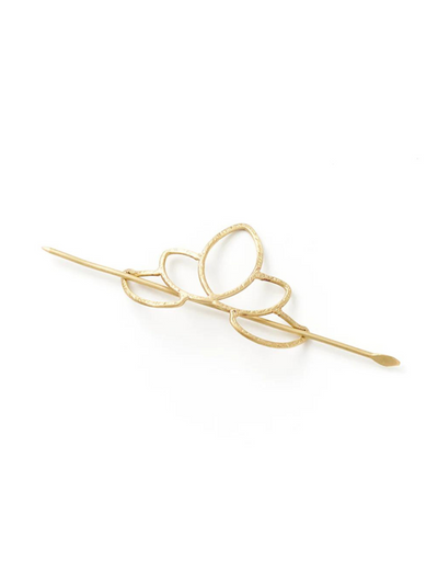 Lotus Hair Pin - Gold