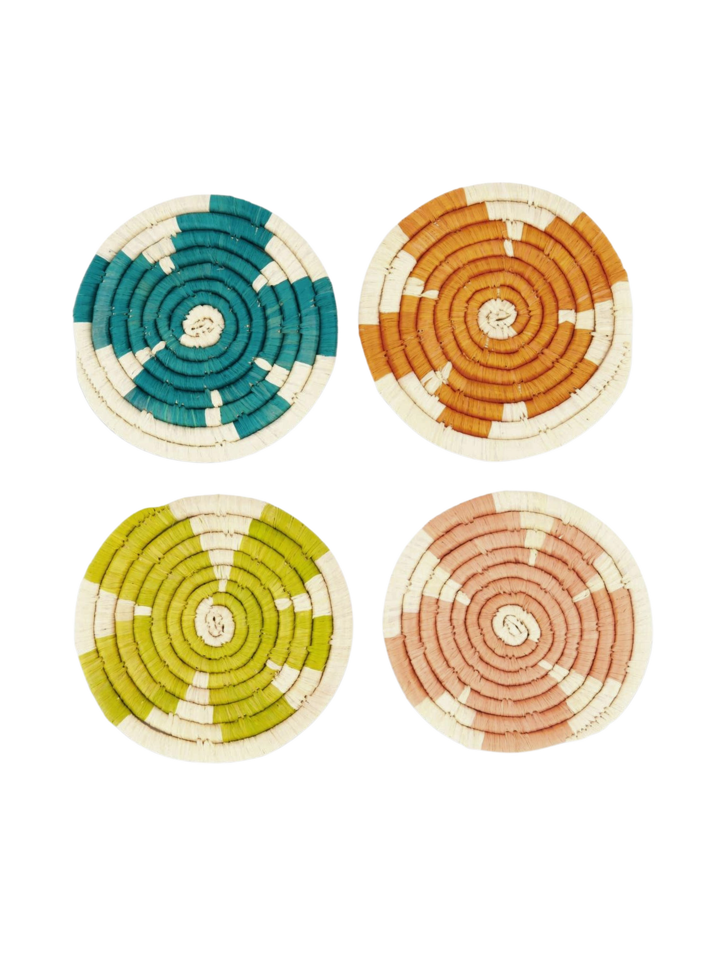 Seratonia Plumeria Coasters (Set of 4)