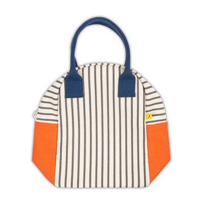 Zipper Lunch - Pencil Stripe Nautical