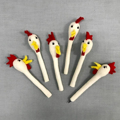 Felt Pencil Topper - Chicken