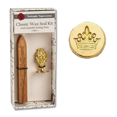 Florentine Brass Stamp  Wax Seal Kits - Bee