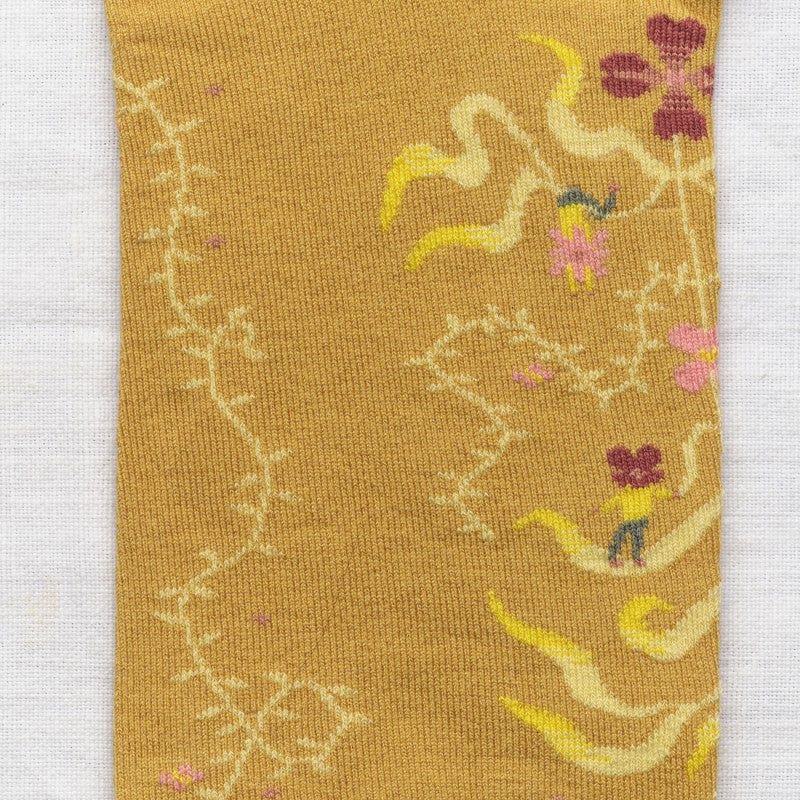 Ochre Characters Ankle Socks