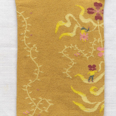 Ochre Characters Ankle Socks