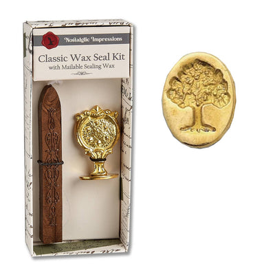 Florentine Brass Stamp  Wax Seal Kits - Bee