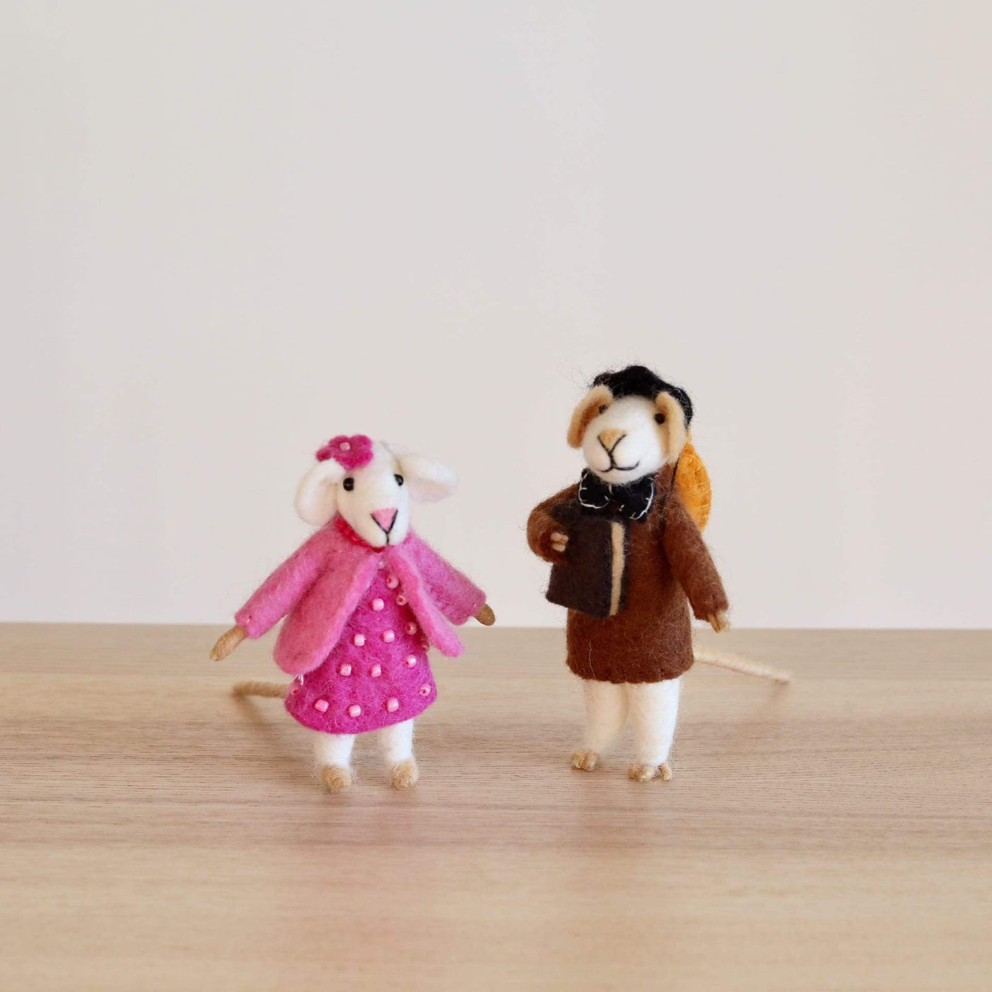Felt Mice Family: Mama
