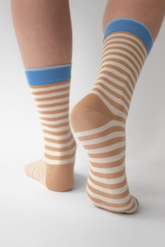 Praline Stripe Socks
