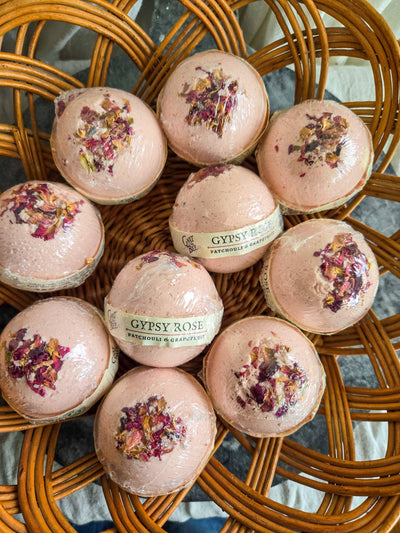 Gypsy Rose Natural Bath Bomb