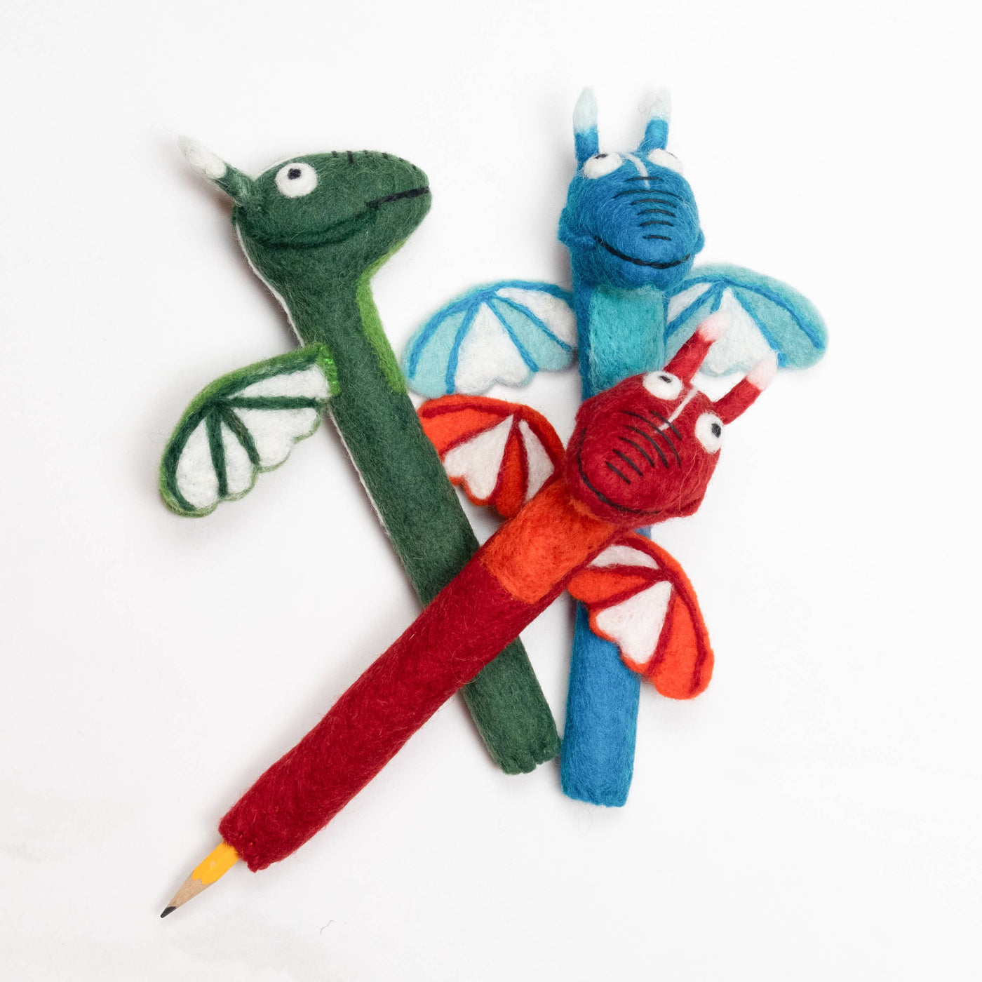 Felt Pencil Topper - Dragon